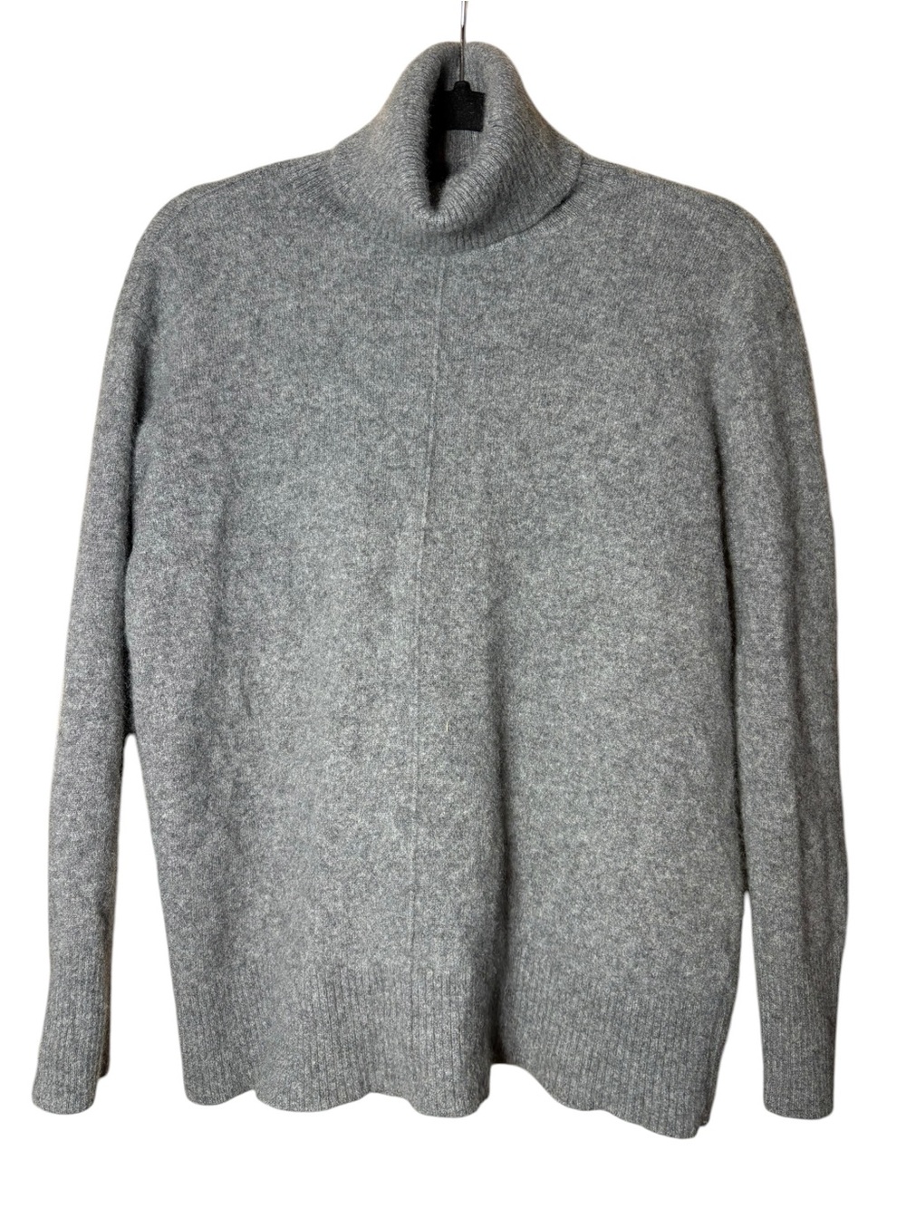 CHARTER CLUB | Women’s Grey Pure Cashmere Turtleneck Sweater size L Quiet Luxury - Picture 2 of 12